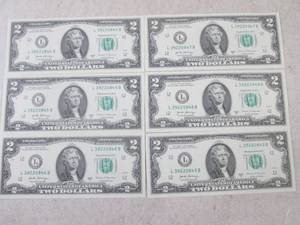 (CNTR) 6 Uncirculated Sequential US...