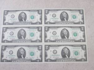 (CNTR) 6 Uncirculated Sequential US...