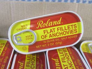(B-1) Box of 25 Cans Flat Fillets o...