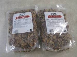 (B-1) 4 Pounds of Glazed Walnut Hal...