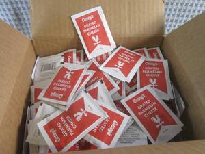 (C-2) 400 Packets of Grated Parmesa...