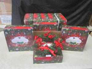 (D-4) 9 Center Piece Christmas Wrea...