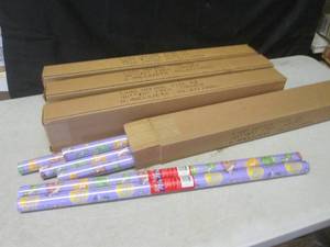 (EW3) 24 Rolls of Gift Wrap Land Be...