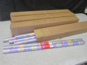 (EW3) 24 Rolls of Gift Wrap Land Be...