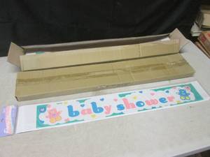 (EW5) 24 Baby Shower Party Banners ...