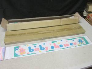 (EW5) 24 Baby Shower Party Banners ...
