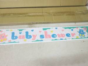 (EW5) 24 Baby Shower Party Banners ...