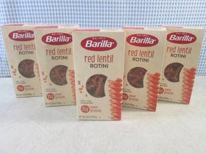 (B-3) 5 Boxes of Red Lentil Rotini ...
