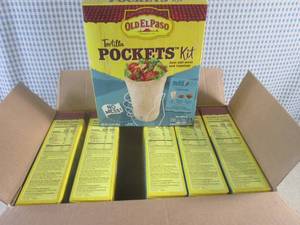 (C-1) 6 Boxes of Old El Paso Tortil...