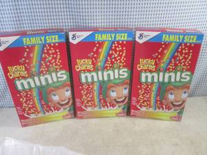 (C-1) 3 Family Size Boxes Lucky Cha...