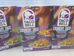 (C-1) 6 Boxes of Taco Bell Crunchy ...
