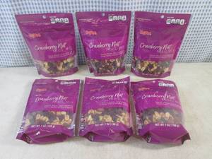 (B-1) 6 Bags of Cranberry Nut Trail...