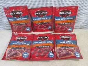 (B-2) 6 Bags of Jack Links Barbeque...