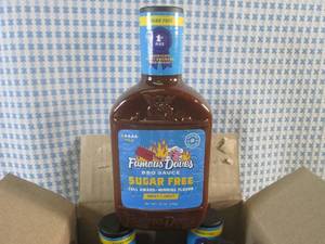 (B-3) 6 Bottles Famous Daves BBQ S...