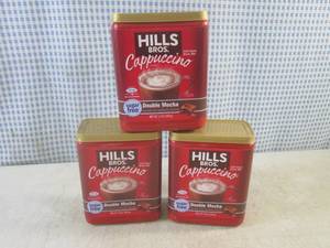 (B-1) 3 Containers of Hills Bros. C...
