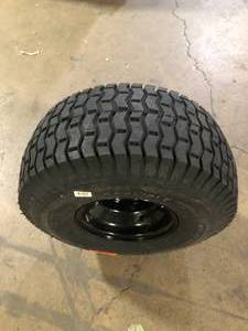 Cub Cadet Original Equipment 20 in. Rider Rear Wheel Assembly with Black Rim OEM# 634Z0104-0637 Customer Returns See Pictures