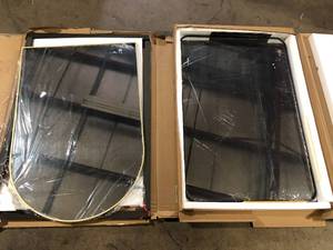 Lot of Assorted Wall Mirrors Various Models and Conditions  Customer Returns See Pictures