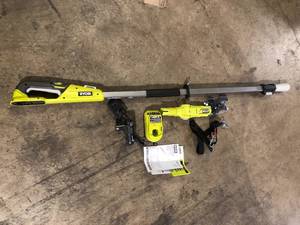 RYOBI ONE 18V Cordless Pole Lopper with 2.0 Ah Battery and Charger Customer Returns See Pictures