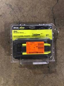RYOBI 40V Lithium-Ion 4.0 Ah Battery  Customer Returns See Pictures