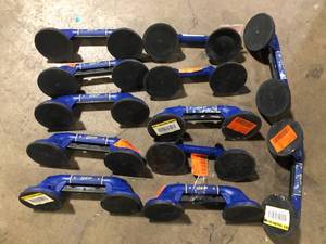 Lot of QEP  Double Suction Cup Tile Tool for Large Format Tile customer return see pictures