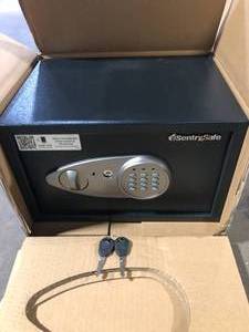 SentrySafe 0.58 cu. ft. Safe Box with Digital Lock    Customer Returns See Pictures