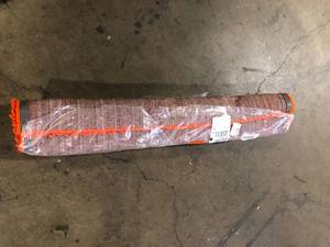 Unique Loom Solid Shag Tiger Orange 4 ft. x 6 ft. Area Rug   Customer Returns See Pictures