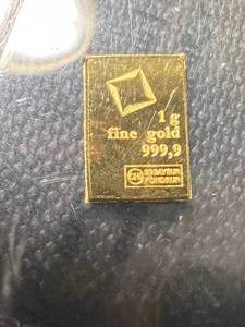 1 GRAM .999 PURE GOLD BAR