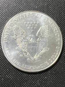 1994 AMERICAN SILVER EAGLE 1 TROY OZ .999 FINE SILVER