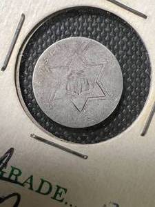 US 3 CENT SILVER
