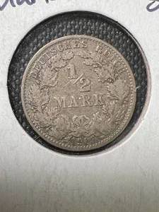 1907-A � MARK .900 SILVER
