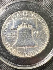 1953 US PROOF FRANKLIN HALF DOLLAR IN AIRTITE