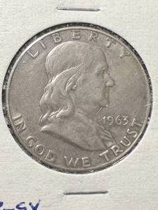 1963-D US FRANKLIN HALF DOLLAR