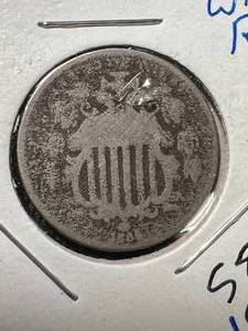 1866 US SHIELD NICKEL