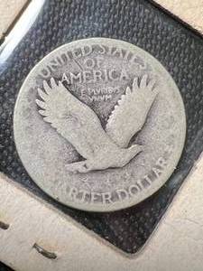1925 US STANDING LIBERTY QUARTER