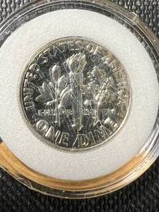 1958 US PROOF ROOSEVELT DIME PR65 IN AIRTITE