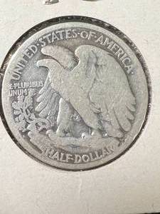 1918-D US WALKING LIBERTY HALF DOLLAR