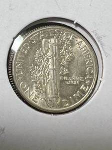 1944 US MERCURY DIME