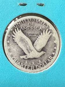 1927 US STANDING LIBERTY QUARTER