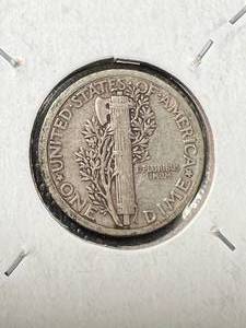 1916 US MERCURY DIME