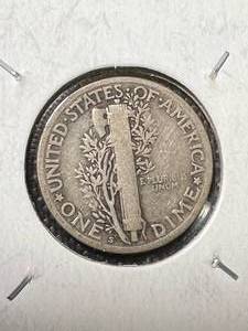 1918-S US MERCURY DIME