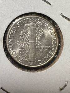 1939 US MERCURY DIME BU