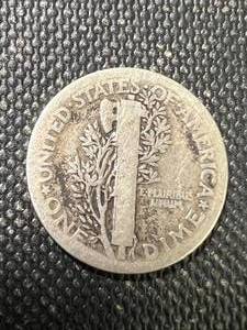 1916 US MERCURY DIME