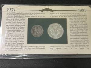 WALKING LIBERTY COINAGE 2 COIN SET