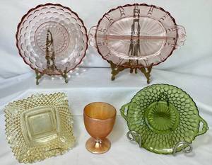 lot 68 image: Vintage Colored Glass Collection
