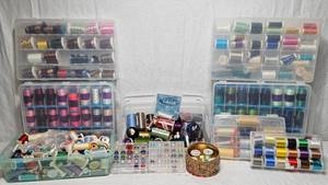 lot 91 image: Large Collection of Quilting, Embroidery and Sewing Thread - Various Brands