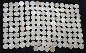 lot 111 image: 139 Steel War Wheat Pennies