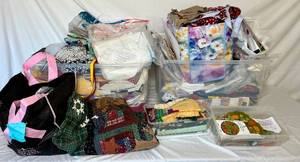 lot 88 image: UFOs - UnFinished Objects or Quilting Projects
