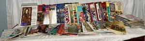lot 117 image: Large Lot Quilting and Sewing Pattern Books