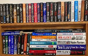lot 34 image: Tom Clancy Literature Collection - 52 Total  (48 Paperback  4 Hardcover)