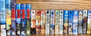 lot 49 image: Historical & Prehistorical Literature Genre - The First American Series (4 Hardcovers) & W. Micheal Gear and Kathleen ONeal Gear including N. American Forgotten Past Series (15 Total - 13 Paperback)  2 Hardcover